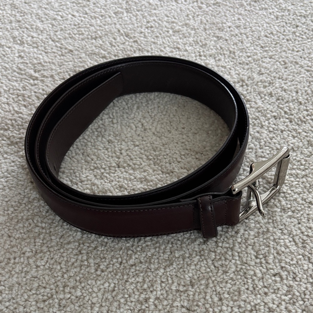 Brown Coach belt